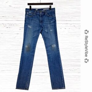 AG ADRIANO GOLDSCHMIED Women’s Size 30R Denim Jeans Skinny Straight Premiere Fit